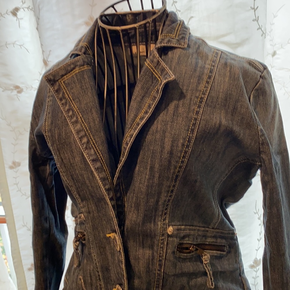 ~DKNY Jeans~ Denim Blazer